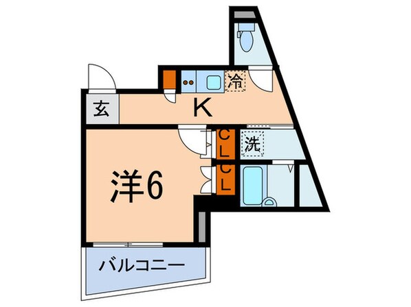 エスティメゾン千駄木の物件間取画像